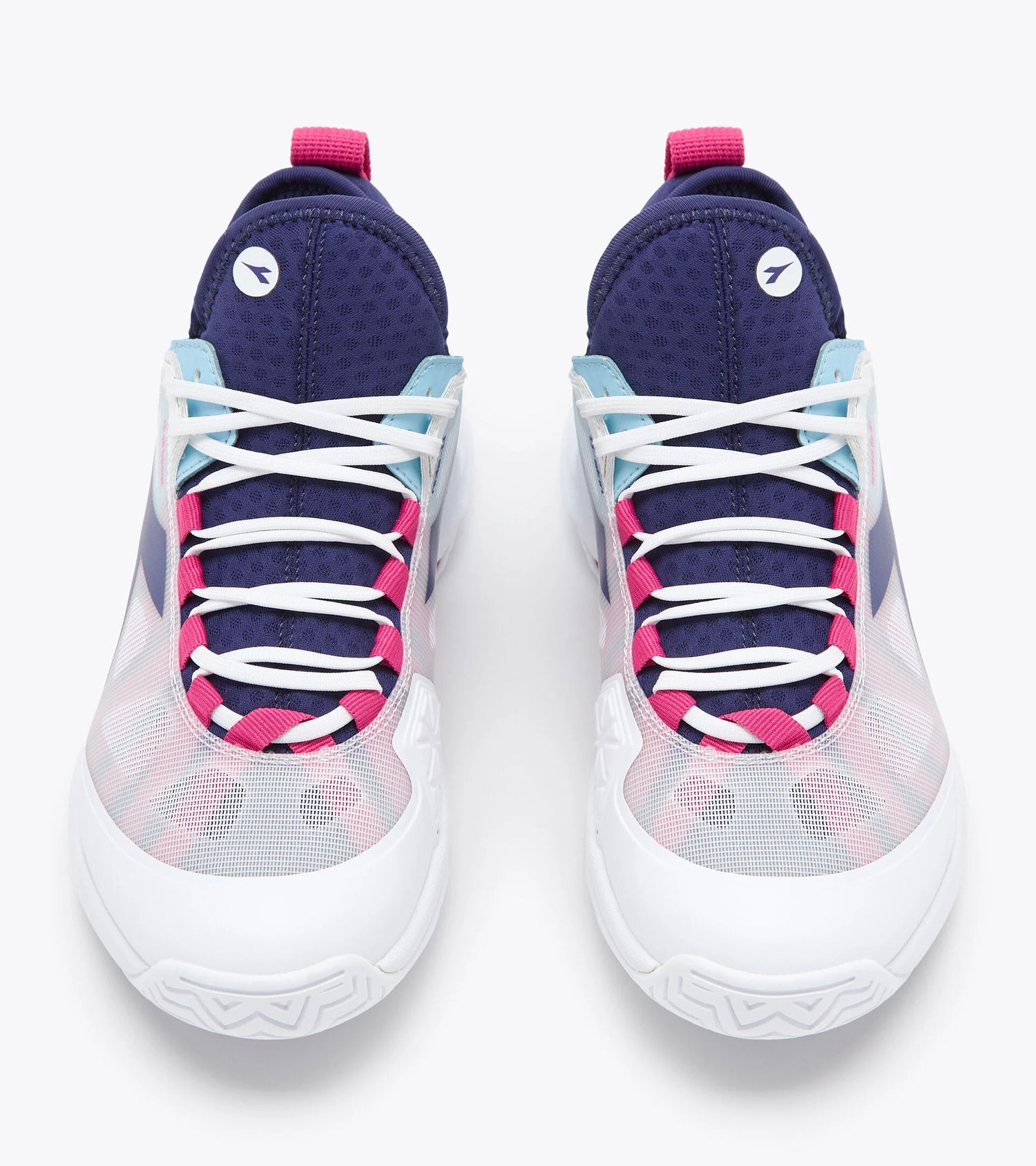 Diadora Women`s B.Icon 2 Clay Tennis Shoes (Bright Baby Blue/White) –  pncsports